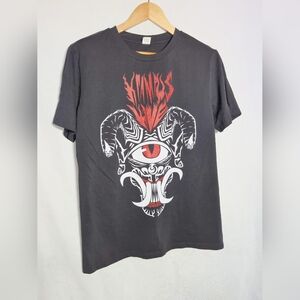 Unbranded Krampus Live Sz L Black Graphic T-Shirt